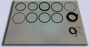 Ремкомплект гидроцилиндра КС-35714.63.900-04 Ремкомплект гидроцилиндра КС-35714.63.900-04