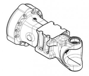 Корпус моста 641612 Carraro Корпус моста 641612 Carraro