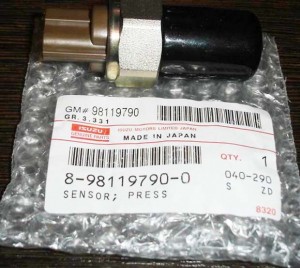 Датчик давления 8973186840, 8981197900 Isuzu Датчик давления 8973186840, 8981197900 Isuzu